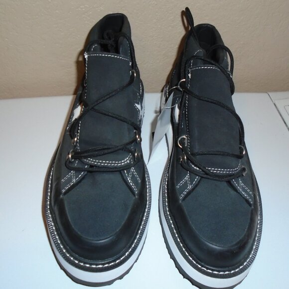 NEW CONVERSE ONE STAR FLEECE LINED HIGH TOP LACE UP BOOTS WOMENS SIZE 10 - Picture 5 of 11